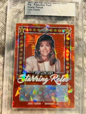2021 Leaf Metal Pop Century - Jane Fonda 1/1